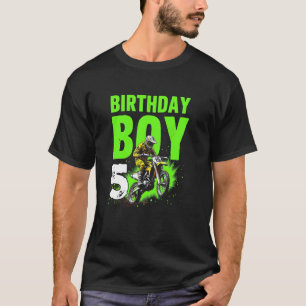 Camiseta Moto de tierra Excite cumpleaños 5