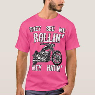 Camiseta Moto divertida de Rollin' Renegade Ride Attitude