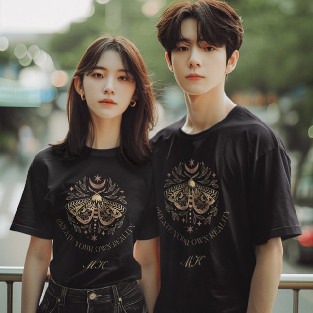Camiseta Moto dorado celestial (Subido por el creador)