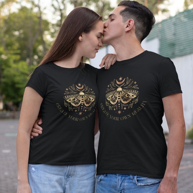 Camiseta Moto dorado celestial (Subido por el creador)