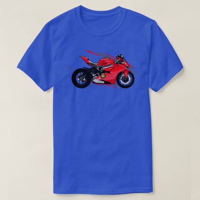 Camiseta Moto Ducati Panigale V4 1 (Diseño del anverso)