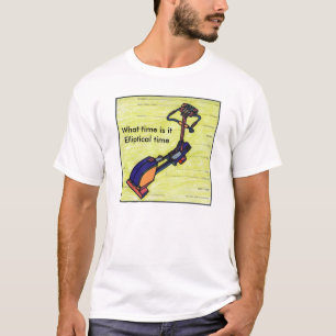 Camiseta Moto elíptica ilustracion colorido moderno