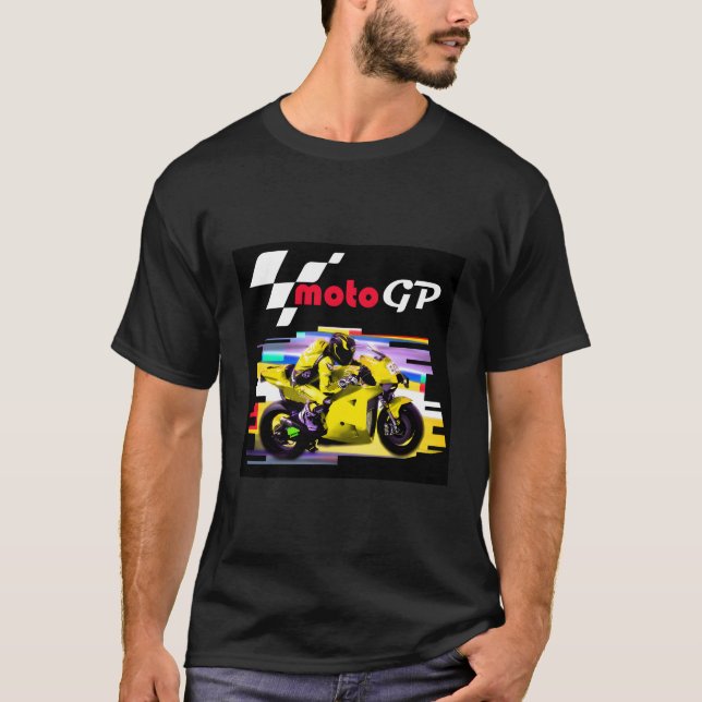 Camiseta Moto Gp Super Bikes Gran Premio de Motocicleta Car (Anverso)