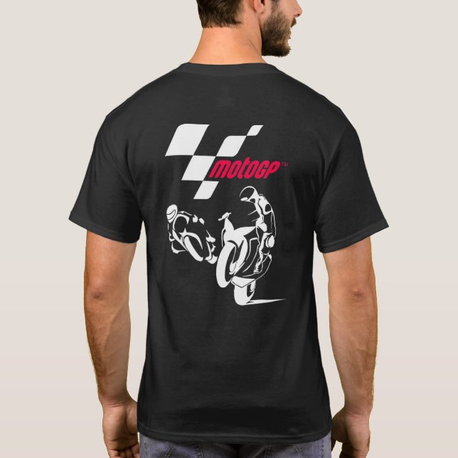 Camiseta Moto Gp Super Bikes Gran Premio de Motocicleta Car (Reverso)