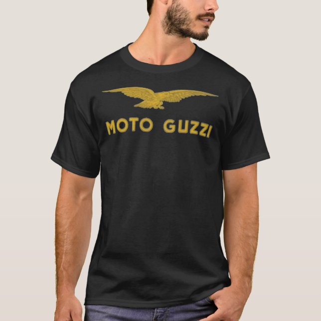Camiseta Moto Guzzi motocicletas Premium T-Shirt (Anverso)