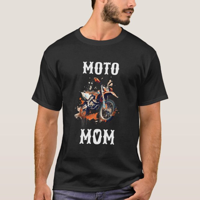 Camiseta Moto Mamá (Anverso)