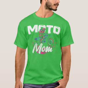 Camiseta Moto Mom Deportes Extremos Piloto De Moto De Cross