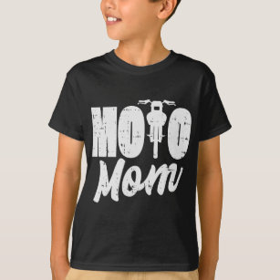 Camiseta Moto Mom Moto Mom Motocross Dirt Bike Rac