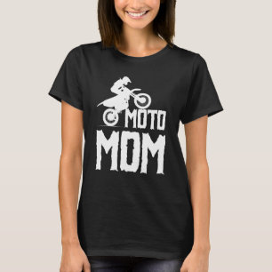 Camiseta Moto Mom Motorcycle Motocross Dirt Bike Carreras