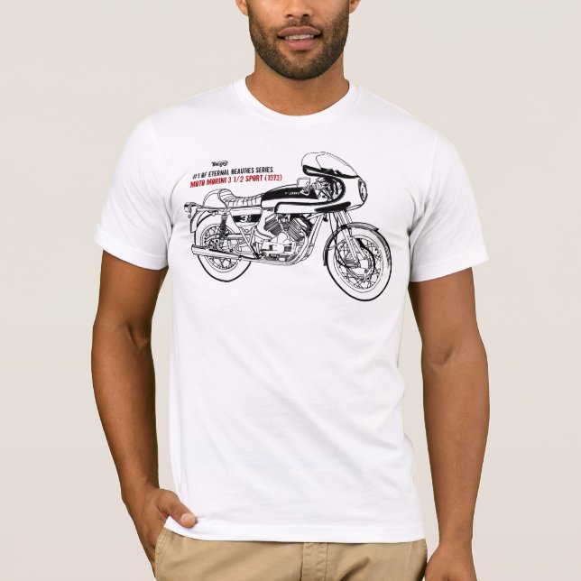 Camiseta Moto Morini Sport (1973) (Anverso)