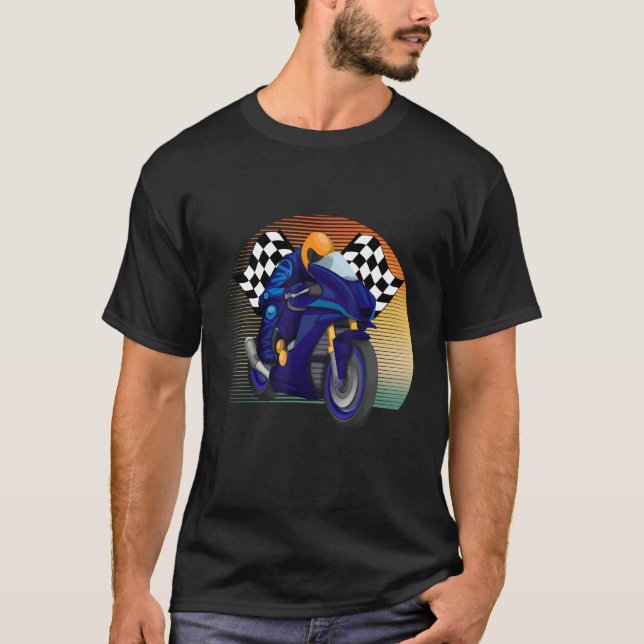 Camiseta Moto Moto Moto GP Carreras Fan S (Anverso)