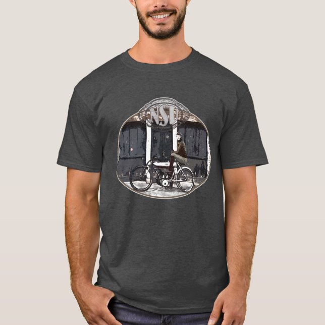 Camiseta moto NSU 1908 (Anverso)