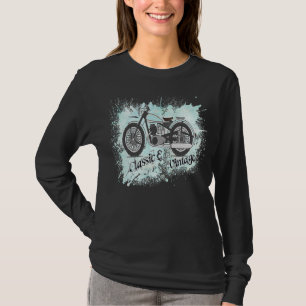 Camiseta Moto retro vintage me encanta mi moto