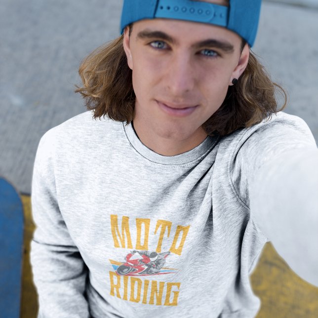 Camiseta Moto Riding (Subido por el creador)