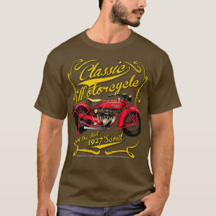 Camiseta Moto Scout Clásica Vintage 1927