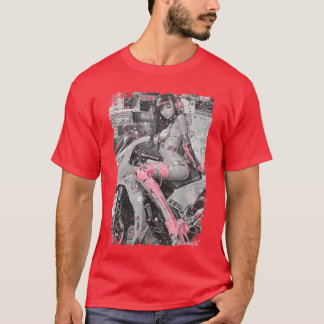 Camiseta Moto Supersport Superbike Chica de Pinup Carreras