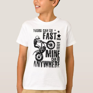 Camiseta Moto trial bike rápido