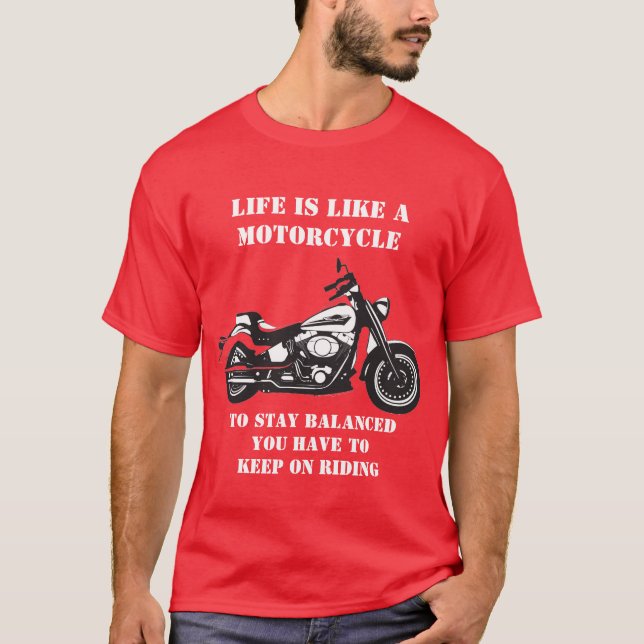 Camiseta Motocicleta (Anverso)