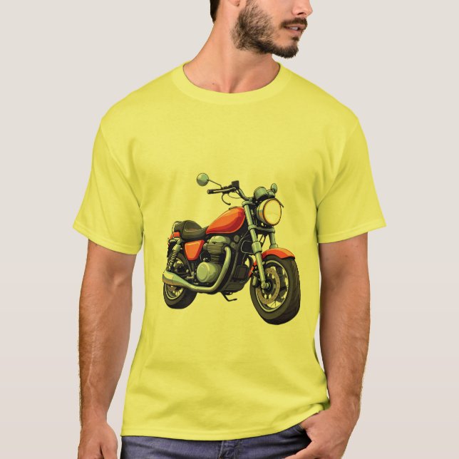 Camiseta Motocicleta (Anverso)