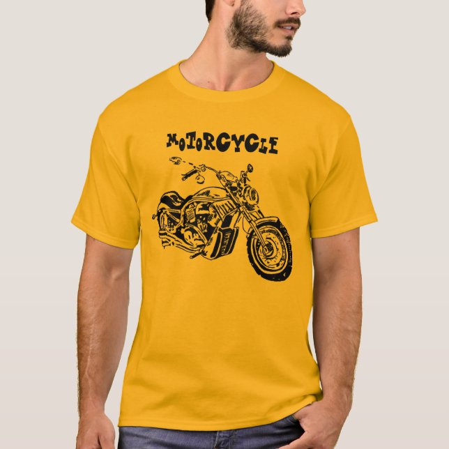 Camiseta motocicleta (Anverso)