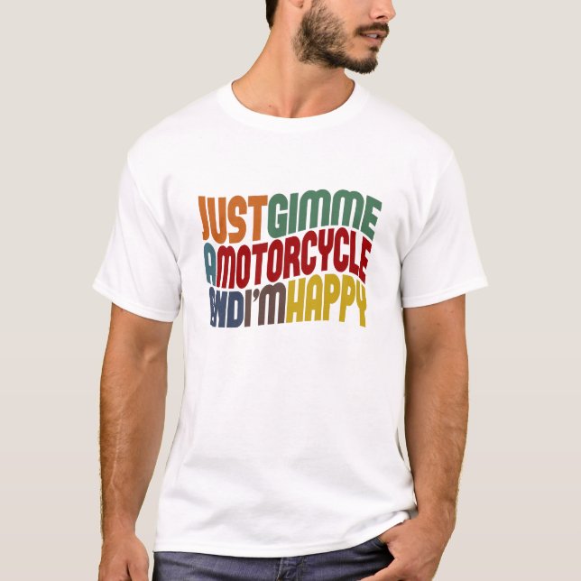 Camiseta Motocicleta (Anverso)