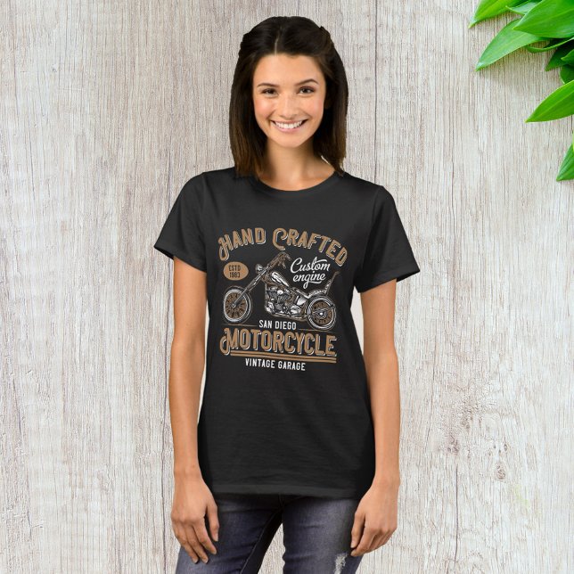 Camiseta Motocicleta artesanal (Subido por el creador)