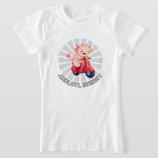 Camiseta Motocicleta Axolotl (Distribución)
