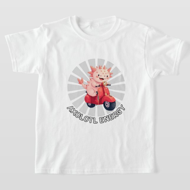 Camiseta Motocicleta Axolotl (Distribución)