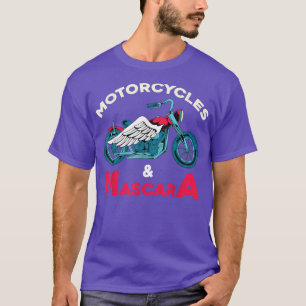 Camiseta Motocicleta Bicicleta Mascara Motocicleta Mujeres
