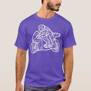 Camiseta Motocicleta Bicicleta Stuntman Sport Bicicleta Rac