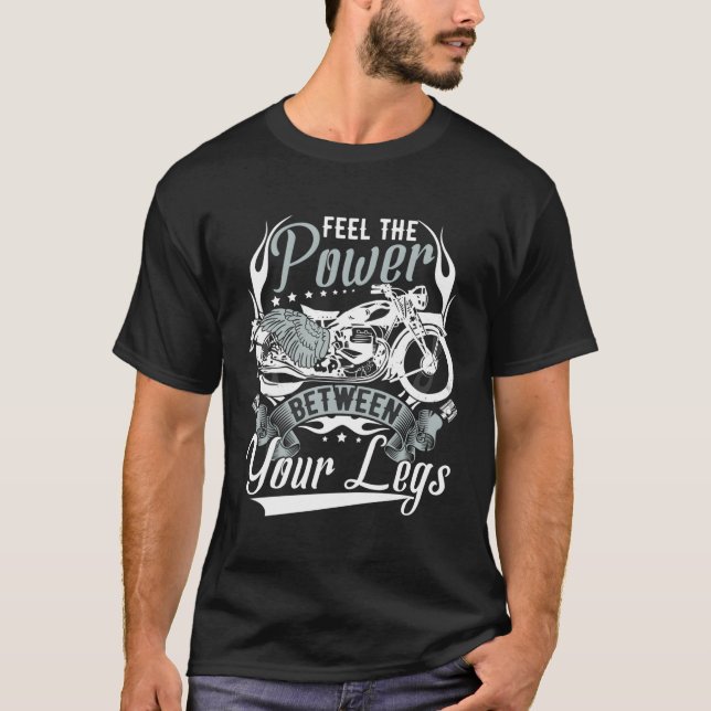 Camiseta Motocicleta Biker (Anverso)