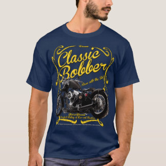 Camiseta Motocicleta Bobber de Personalizado clásico americ