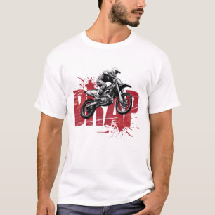 Camiseta Motocicleta "BRAP" para el entusiasta de la veloci