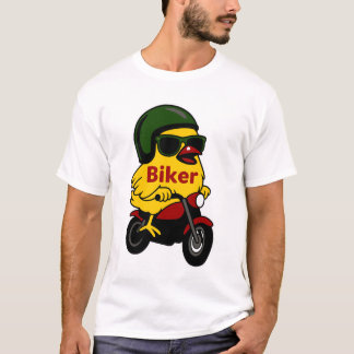 Camiseta Motocicleta Chick Biker