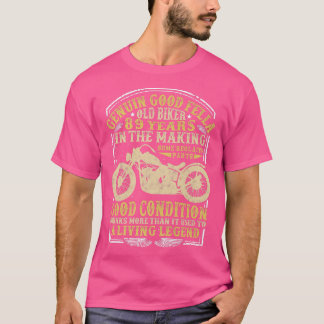 Camiseta Motocicleta clásica vintage de 89 años