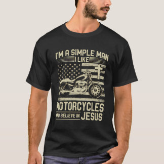 Camiseta Motocicleta Cristiana Y Bici Cristiana De Jesús