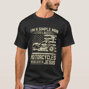 Camiseta Motocicleta Cristiana Y Bici Cristiana De Jesús
