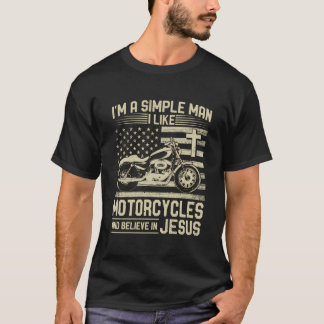 Camiseta Motocicleta Cristiana Y Bici Cristiana De Jesús