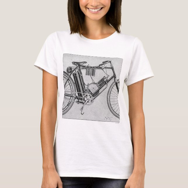 Camiseta Motocicleta de Bouilly, 1895 (Anverso)