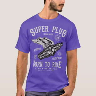 Camiseta Motocicleta de bujía