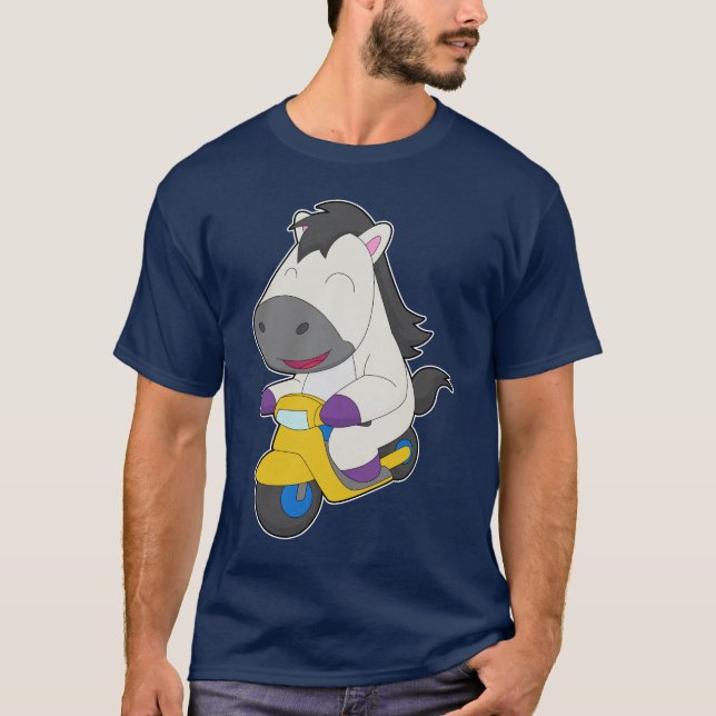 Camiseta Motocicleta de Caballo (Anverso)