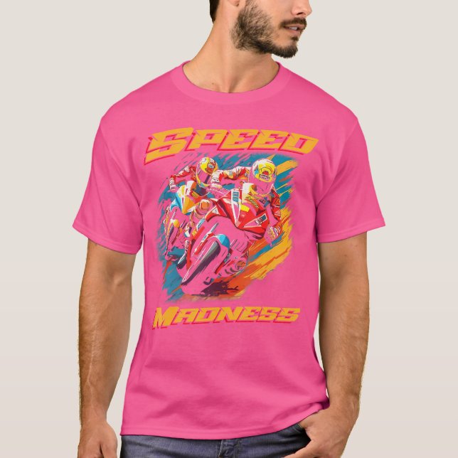 Camiseta Motocicleta de carreras (Anverso)