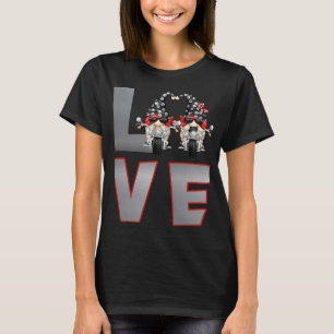 Camiseta Motocicleta de ciclismo de helicóptero Gnomes de a