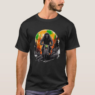 Camiseta Motocicleta de ciclismo de pie