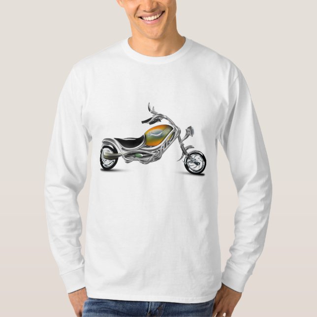 Camiseta Motocicleta de ciclismo salvaje (Anverso)