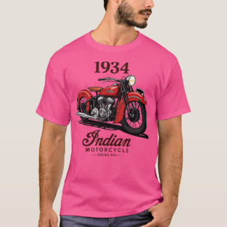Camiseta Motocicleta de época