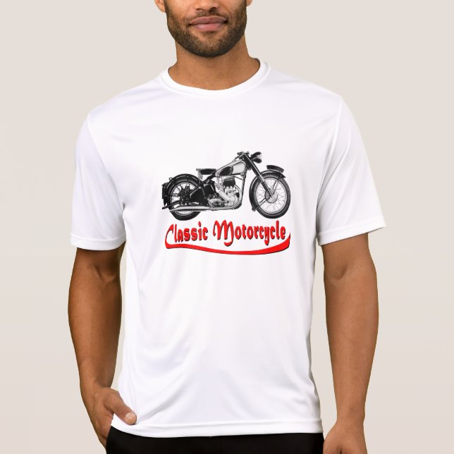 Camiseta Motocicleta de época (Anverso)