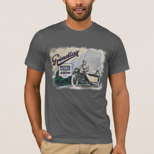 Camiseta MOTOCICLETA de GRINDLAY y imagen de