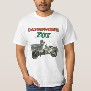 Camiseta Motocicleta de juguete divertida favorita de papá