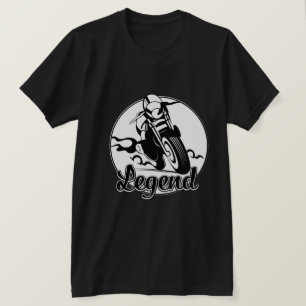 Camiseta Motocicleta de la leyenda